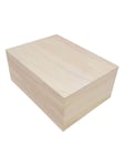 Playwood Wooden Box A5 Size with Lid