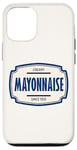 Coque pour iPhone 14 Mayonnaise Condiment Simple Facile Halloween Costume assorti