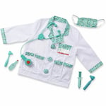 Melissa & Doug Childrens Doctor Role Play Fancy Dress Costume Set - 14839