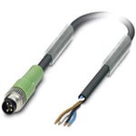 Phoenix 1681787 1.5 m Black, Green Signal Cable – Signal Cables (1,5 m, m8, -25 – 90 °c, Black, Green)