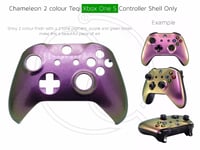 New Xbox One S Controller Front Shell Colour Change Purple green Unique custom