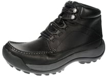 Cat Caterpillar Wildcard Leather Lace Up Mens Boots