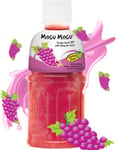 Mogu Mogu Nata De Coco Grape - Druvsaft med Kokosnötsgelebitar 320 ml (Thailand)