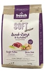 bosch HPC SOFT Senior Chèvre & Pomme de terre - Aliments semi-humides pour chiens âgés - Chiens de toutes races sensibles sur le plan nutritionnel - Monoprotéines - Sans céréales - 1 x 2,5 kg