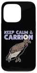 Coque pour iPhone 13 Pro Keep Calm And Carrion Vautour Scavenging Bird