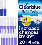 Clearblue Refill Pack For Advanced Fertility Monitor: 20 Fertility Tests For & 4