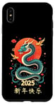 Coque pour iPhone XS Max 2025 ANNÉE DU SERPENT NOUVEAU AN CHINOIS