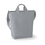 Bag Base Canvas Day Bag - Light Grey / One Size