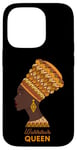 iPhone 14 Pro Warrior Queen Black Afro Women Black History Month Case