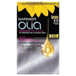 Garnier Olia Permanent Hair Colour 9.11 Metallic Silver