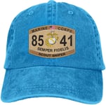 MiniMini U-S-M-C Mos 8541 Scout Sniper Sandwich Cap Denim Hats Baseball Cap