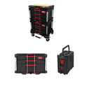 Milwaukee Black PACKOUT Transportation Workstation Kit & 2+1 draw & Ammo box.