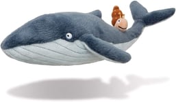 Aurora Snail and The Whale Soft Toy, 61238, 7in, Grey, for Fans of The Book by ,