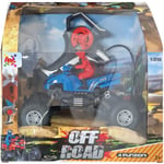 Quad Télécommandé Tout-Terrain Moto 4 Roues Off Road Jouets pour Enfants