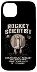 iPhone 14 Plus Rocket Scientist Aerospace Engineer Space Flight Space Man Case