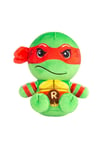 Tomy - Club Mocchi-Mocchi- Teenage Mutant Ninja Turtles™ Raphael Junior 15 cm - Bamser & kosedyr