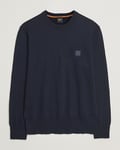 BOSS ORANGE Kanovano Knitted Sweater Dark Blue