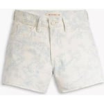 Short Levis  A4614 0001 - WELLTHREAD 80S MOM SHORT-ABSTRACT INDIGO INK