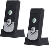 Sonnettes D'interphone sans Fil H8, Sonnette D'interphone Vocal à 2 Voies Intercomunicador Carillon de Porte électronique étanche, Batterie Rechargeable 1800mAh