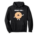 Bagel And Cheese Cream Matching Couple Outfits Pullover Hoodie