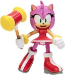 Sonic the Hedgehog 4 Inch Figure Modern Amy with Hammer