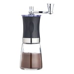 La Cafetière Manual Coffee Grinder, Hand Coffee Beans Grinder, Black