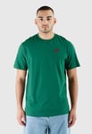 Nike Sportswear Club Mens T Shirt in Green - Dark Green Jersey - Size Medium