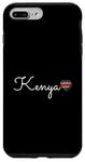 Coque pour iPhone 7 Plus/8 Plus I Love Kenya Proud Kenyan Pride Voyage assorti