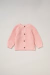 Rock A Bye Baby Girl Cardigan with Embroidery Back Detail - Pink - Size 3-6M