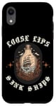 iPhone XR Loose Lips Sink Ships Ocean Strom Ship In A Bottle Case