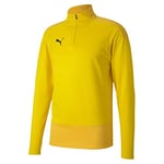 PUMA Homme Teamgoal 23 Training 1/4 Zip Top Pull, Cyber Yellow-spectra Yellow, M EU
