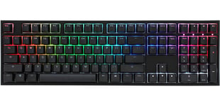 Ducky ONE 2 RGB tastatur Spilling USB Tysk Sort