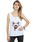 It Chapter 2 Women's Pennywise Poster Stare Vest White Large