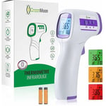 Odipie - jamais UTILISÉ]Thermomètre Frontal Thermometre Adulte Infrarouge, Thermometre Sans Contact, Écran Lcd, Fonction Mémoire, Thermometre