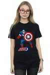 Captain America The First Avenger Cotton Boyfriend T-Shirt