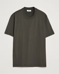 NN07 Adam Crew Neck T-Shirt Dark Army