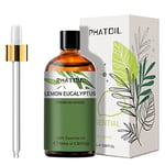 PHATOIL Lemon Eucalyptus Essential Oil 100ML, Pure Premium Grade Lemon Eucalyptus Essential Oils for Diffuser, Humidifier, Aromatherapy, Candle Making