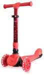 Zinc Flyte Kids Foldable 3 Wheel Scooter - Red