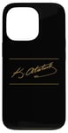 iPhone 13 Pro Signature M.K. Atatürk Founder of the Turkish Republic Case