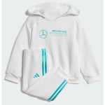 adidas Mercedes - Amg Petronas Formula One Team Dna Long Sleeve Baby Jogger Set, storlek 104 cm