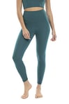 Shambhala Barcelona Osi Legging/Filet de Sport en Polyester recyclé pour Femme M Vert forêt