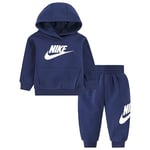 Nike Combinaison pour bébé Club Fleece Bleu Code 66L135-U90, bleu profond/blanc, 24 mois