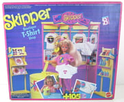 Barbie Skipper Boutique T-Shirt Shop Mattel 1990 Vintage Neuf New Sealed