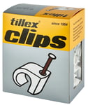 Tillex Clips 18-22mm (2,0x55mm spik) Vit (100-pak)