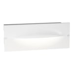 Gea Luce - Gea led ges2000 led ip65 lampe de balisage moderne encastrable en aluminium, nuances claires 4000 ° k (lumière naturelle)