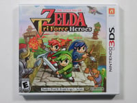 THE LEGEND OF ZELDA TRI FORCE HEROES NINTENDO 3DS NTSC-USA (NEUF - BRAND NEW)