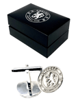 CHELSEA FC STERLING SILVER MENS EXECUTIVE CREST SHIRT CUFFLINKS CFC GIFT BOX