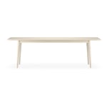 Stolab Miss Holly dining table 235x100 cm Birch white oiled
