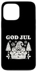 Coque pour iPhone 13 Pro Max God Jul Swedish Scandinavian Gnome Merry Christmas