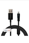 USB DATA CABLE LEAD FOR Digital Camera Panasonic�Lumix DMC-FZ72 PHOTO TO PC/MAC